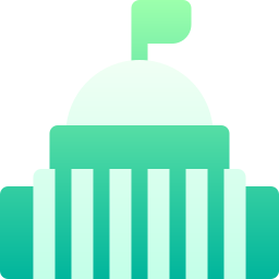 Government building icon