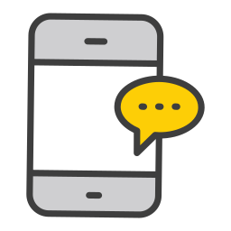 Mobile chat icon