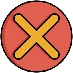 x 표시 icon