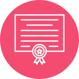 Certificate icon