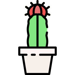 Moon cactus icon