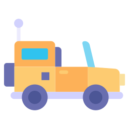 Car toy icon
