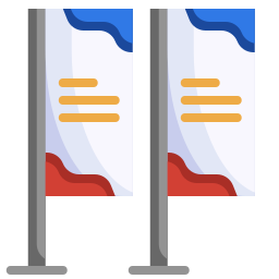 활 깃발 icon