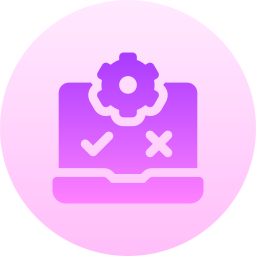 Software testing icon