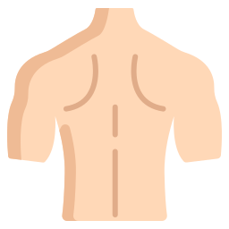 cuerpo masculino icono