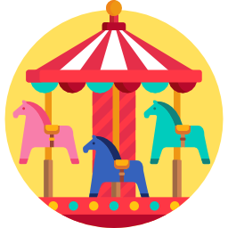 Merry go round icon