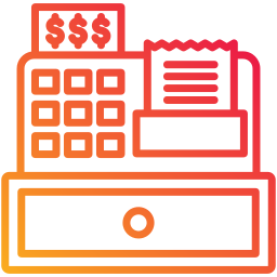 Cash register icon