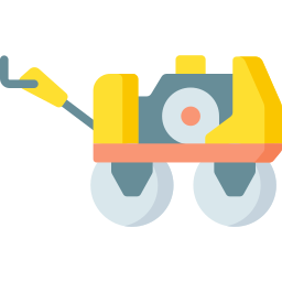 Roller compactor icon