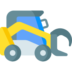 Skid steer grapple icon