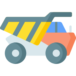 Dump truck icon