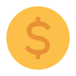 znak dolara ikona