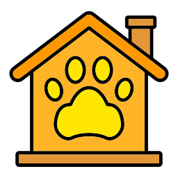Animal shelter icon