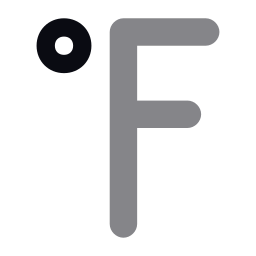 fahrenheit icon