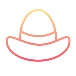 sombrero pirata icono