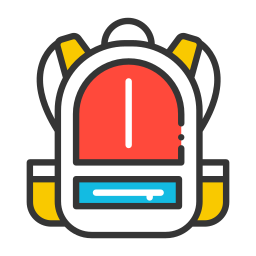 학생 가방 icon