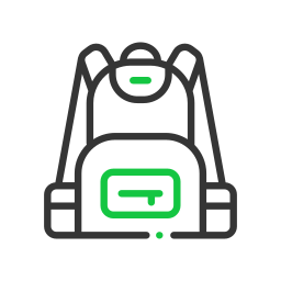 Студенческая сумка иконка