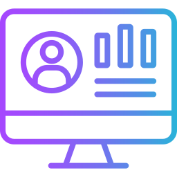 analyse de compte Icône