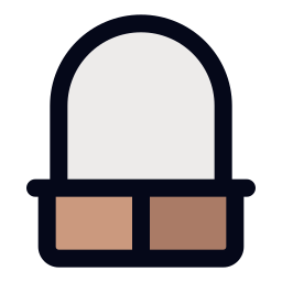 Dressing table icon