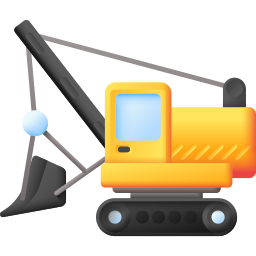 ドラグライン掘削機 icon