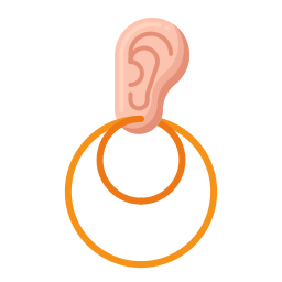 orecchino icona