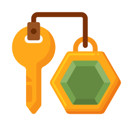 sleutelhanger icoon