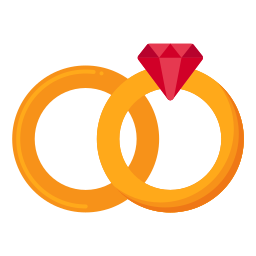 Wedding ring icon