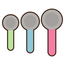 Measuring spoon icon