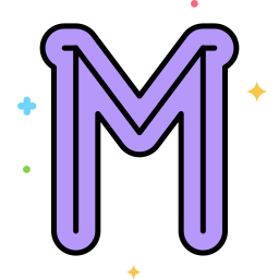 文字m icon