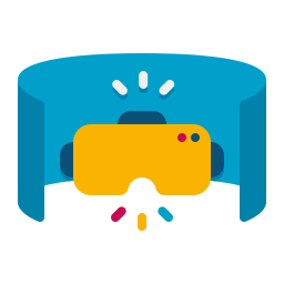 Virtual reality icon