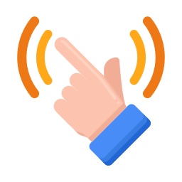 Hand gesture icon