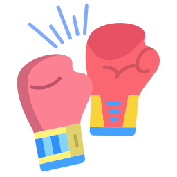 Boxing gloves icon