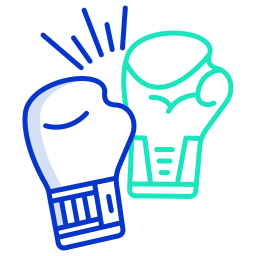 Boxing gloves icon