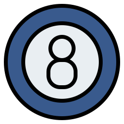 Eight ball icon