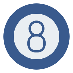 Eight ball icon