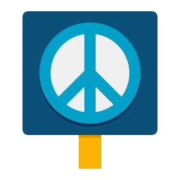 signo de la paz icono