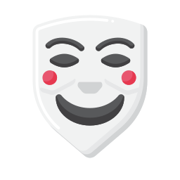 guy fawkes masker icoon