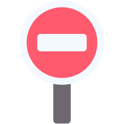 No entry icon