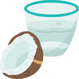 leche de coco icono