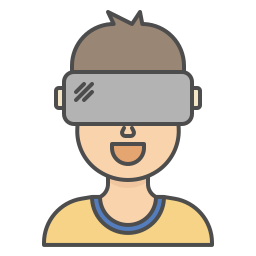 vr 안경 icon