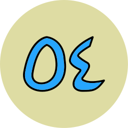 numeriek symbool icoon