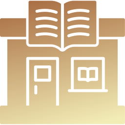 librería icono