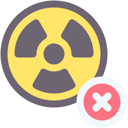 brak energii jądrowej ikona