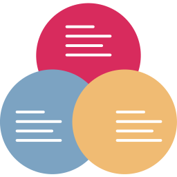 diagrama de venn Ícone