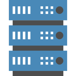Hosting servers icon