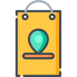 Shopping bag icon