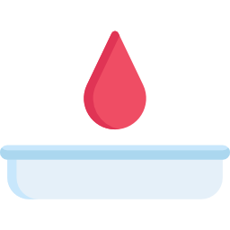 Blood test icon