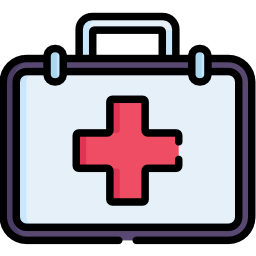 First aid kit icon