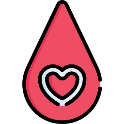 donación de sangre icono