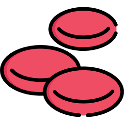 Blood cells icon