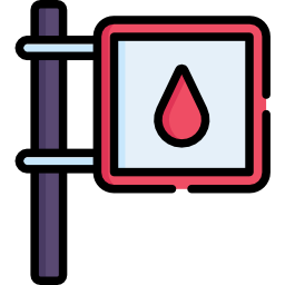 Blood donation icon